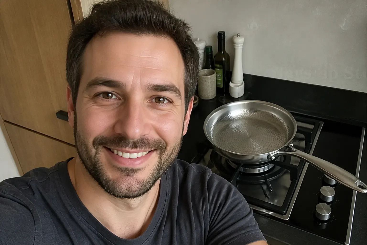 Poêle Titanium dans la cuisine de Beatrice H.