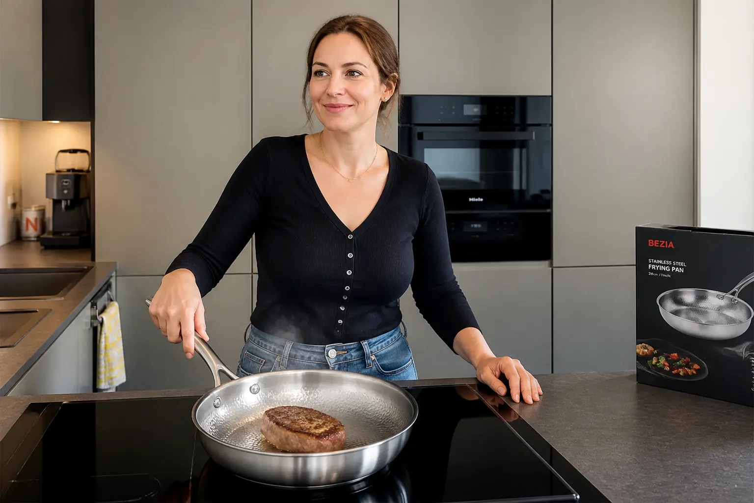 Poêle Titanium dans la cuisine de Marc D.